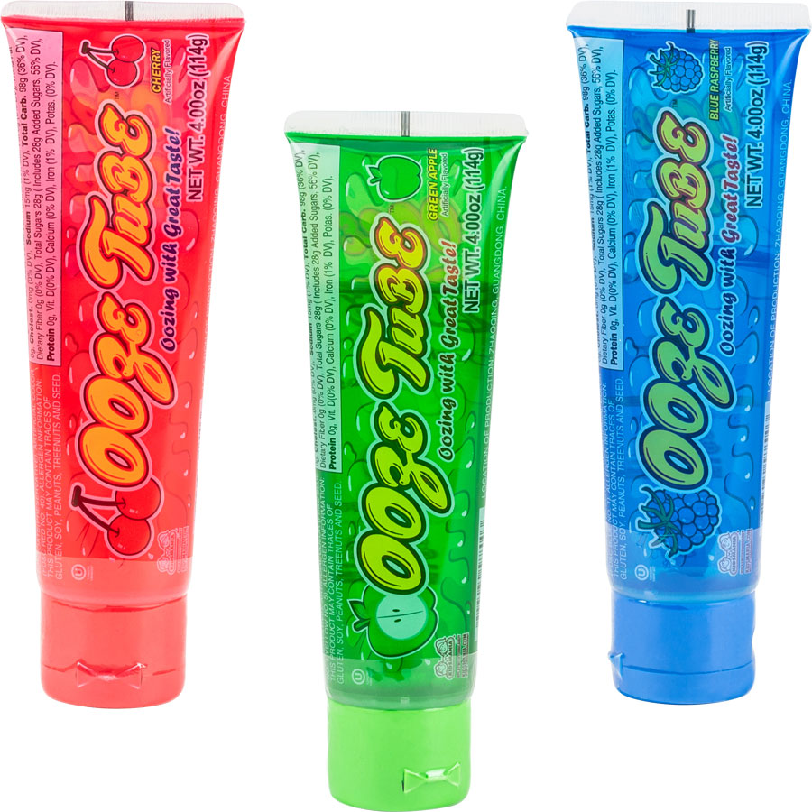 Kidsmania Ooze Tubes 4oz Pack of 12 | A&A Global Industries